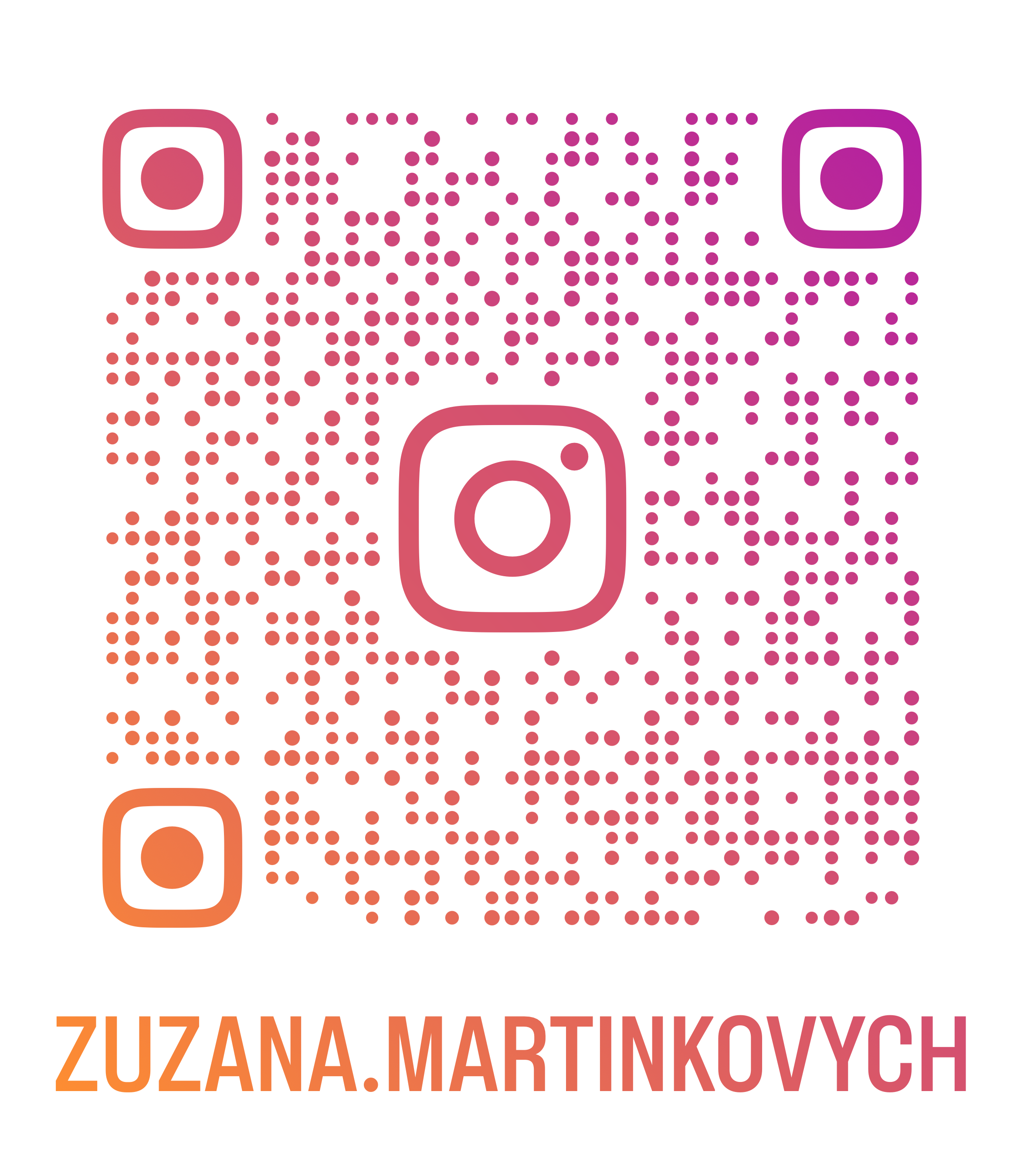 Instagram QR kód
